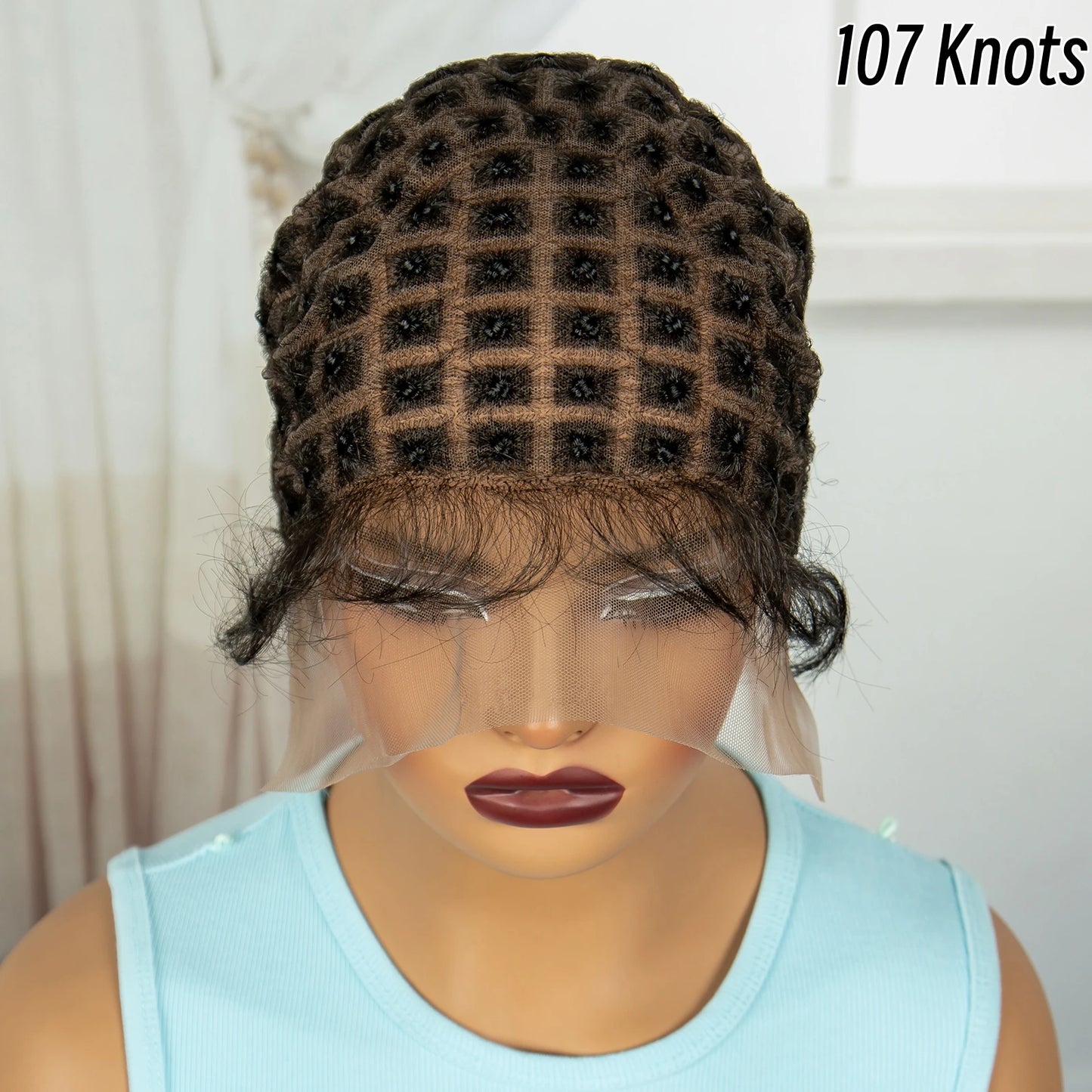 Full Lace Braided Wig Cap | Knotless Box Braid Base | Sew-In & Crochet Ready Luxegan