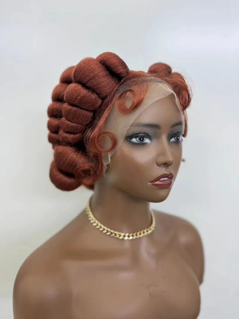 HD Full Lace Knotless Box Braids Wig | Handmade African Braiding Hair Luxegan