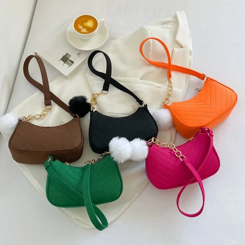 TPU Hard Bucket Armpit Bag | Small Fashion Crossbody Tote Luxegan