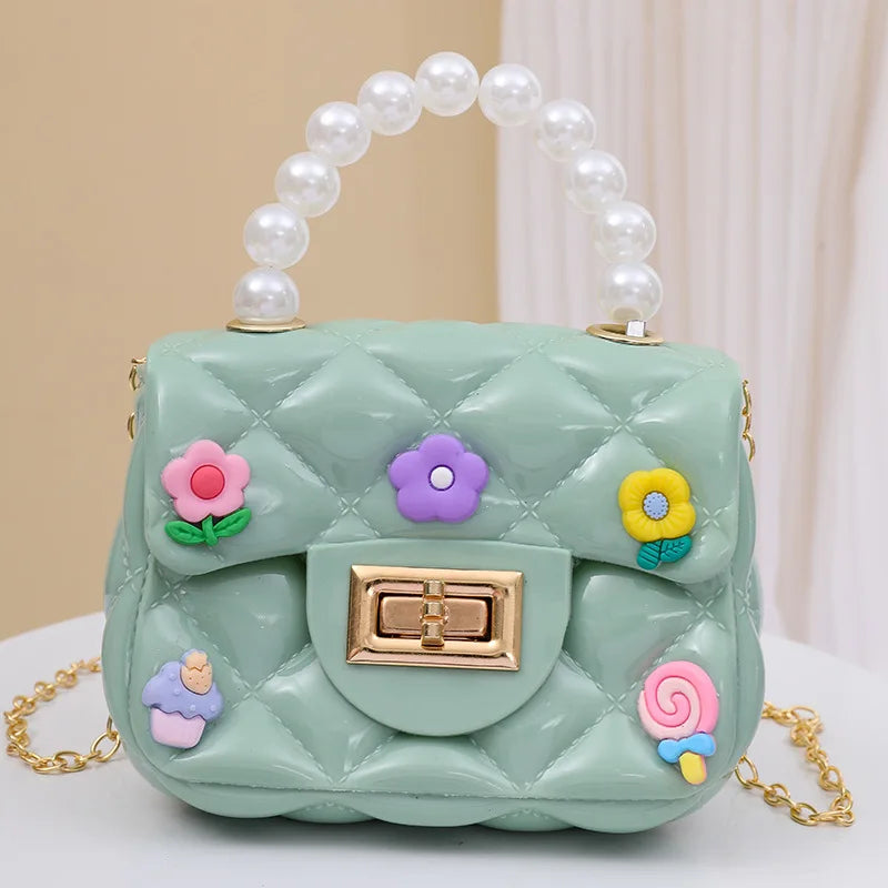 Barbie Fashion Women's Crossbody Bag | Mini Shoulder Bag, Mobile Phone Coin Purse & Cosmetics Storage Small Square Bag Luxegan
