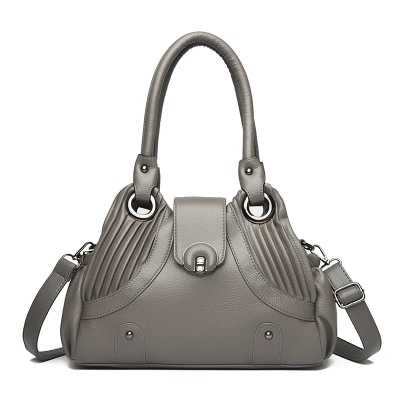 Fashion Women Luxury Handbags | Ladies Designer Large Capacity Tote | Soft Leather Crossbody Messenger Bag Luxegan