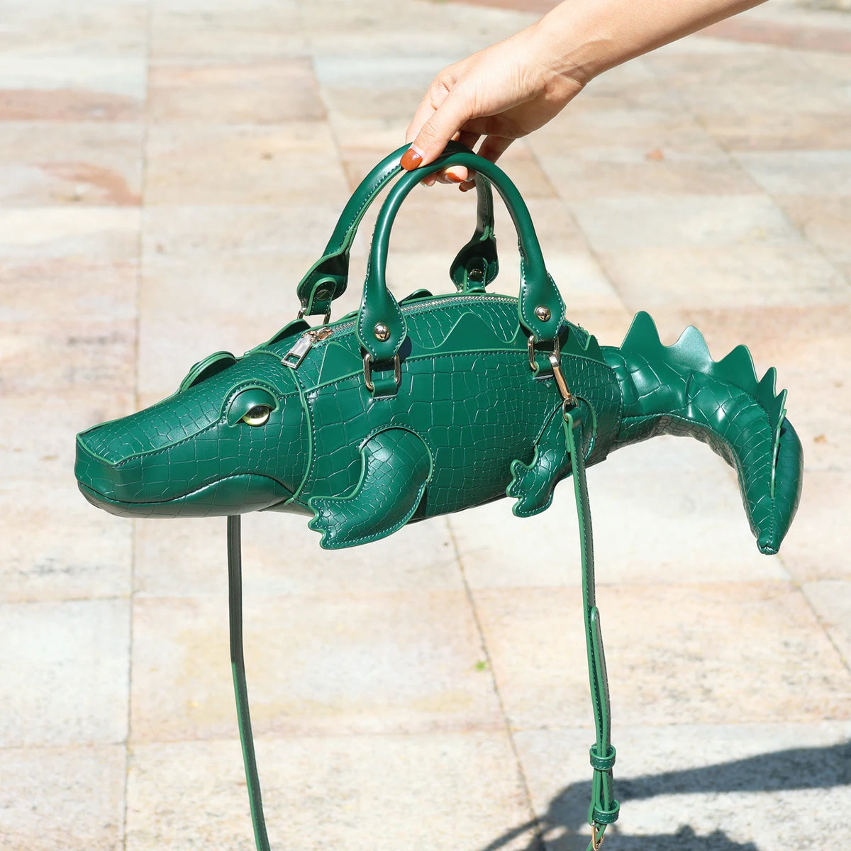 Luxury Designer "Funny Shape" Handbag | High-Quality Handmade PU Leather Purse | Unique Creative Silhouette Shoulder Bag | Women’s Fashion Statement Handheld Bag with Synthetic Leather Lining Luxegan