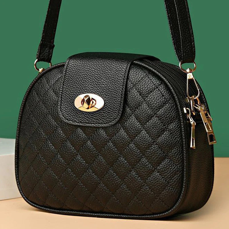 Stylish & Fashionable Women's Riding Backpack | Casual Double-Shoulder Bag | Lightweight Large-Capacity PU Leather Handbag Luxegan
