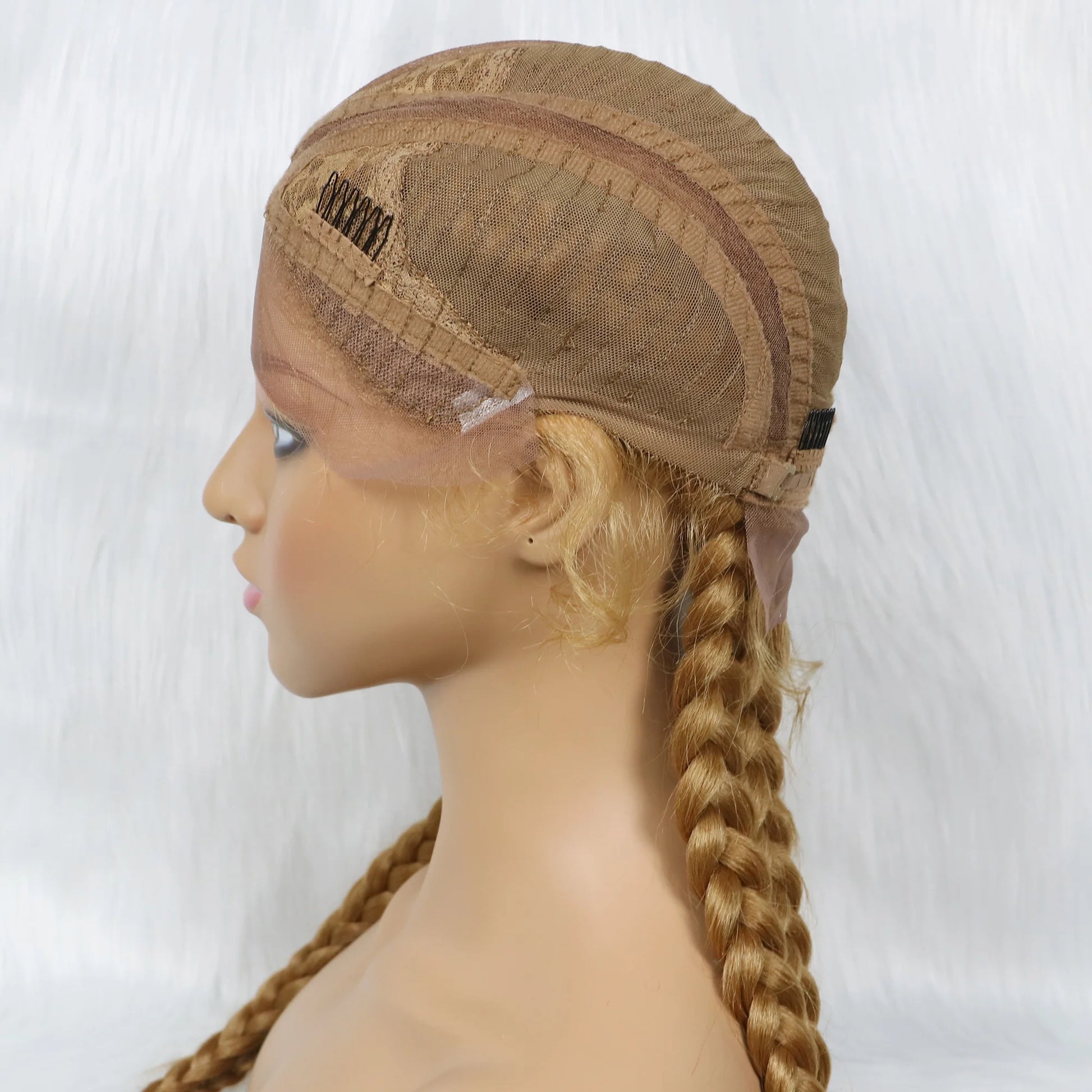 KIMA New Arrival 26" Braided Wig | Lace Front with Baby Hair Luxegan