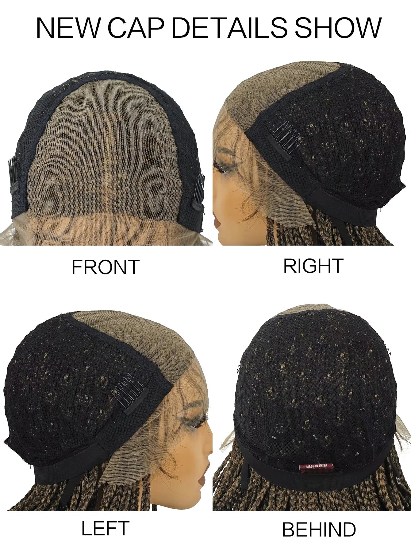 Long Curly Braided Wig | Synthetic Braiding Wig | Daily Use | 26+ Inches