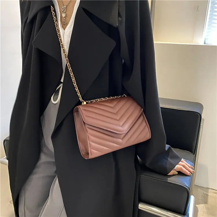 Single Shoulder Retro Fashionable Small Square Bag | Crossbody Handbag (Unisex Messenger Satchel) Luxegan