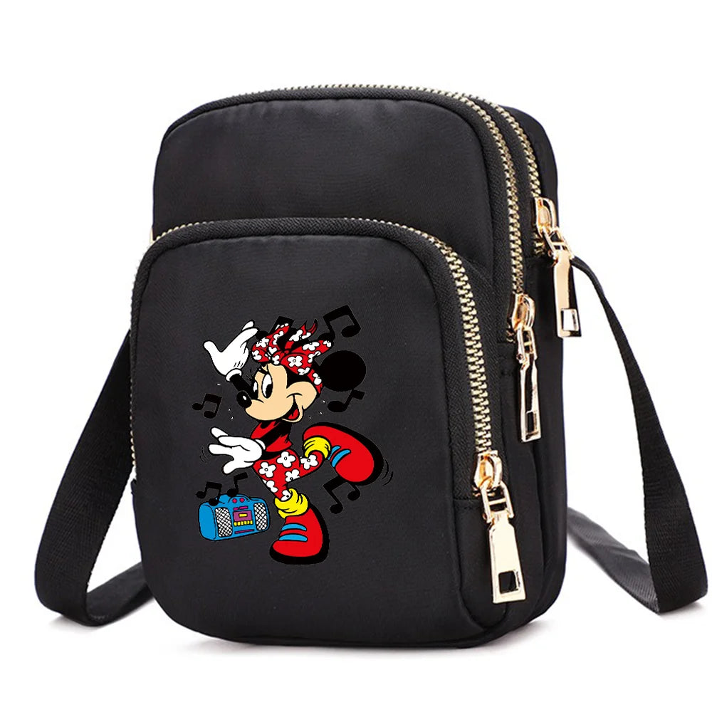 Disney Mickey & Minnie Mouse Shoulder Bag | Girls' Crossbody & Handbag Luxegan