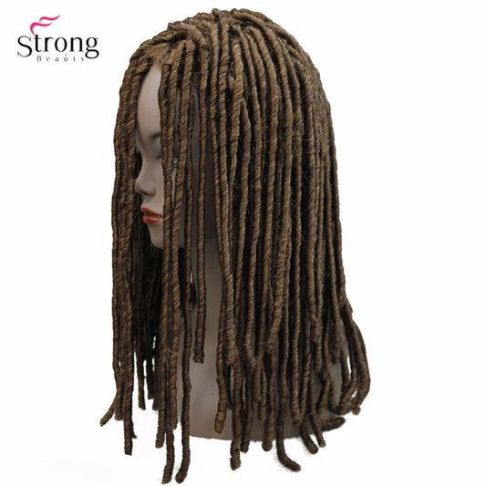 StrongBeauty Twist Hair Crotchet Braids Wigs Synthetic Dreadlocks Braids Hair Wig Luxegan
