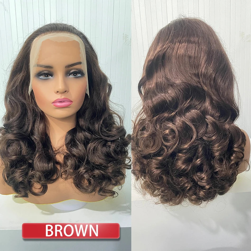 12A Double Drawn Bouncy Body Wave HD Lace Frontal Wig | 250% Density Glueless Vietnamese Raw Human Hair Luxegan