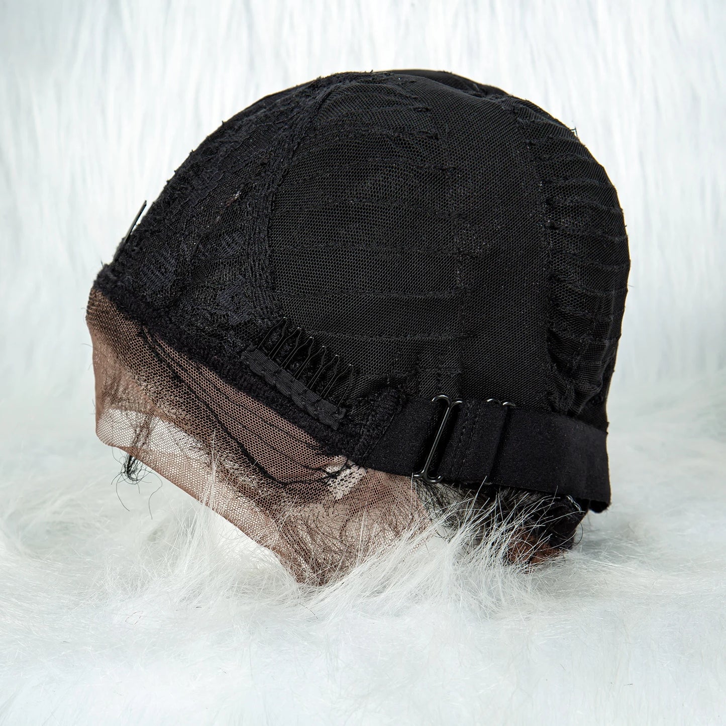 KIMA Bun Updo Braided Wig | Cornrow Style | Lace Front with Baby Hair Luxegan