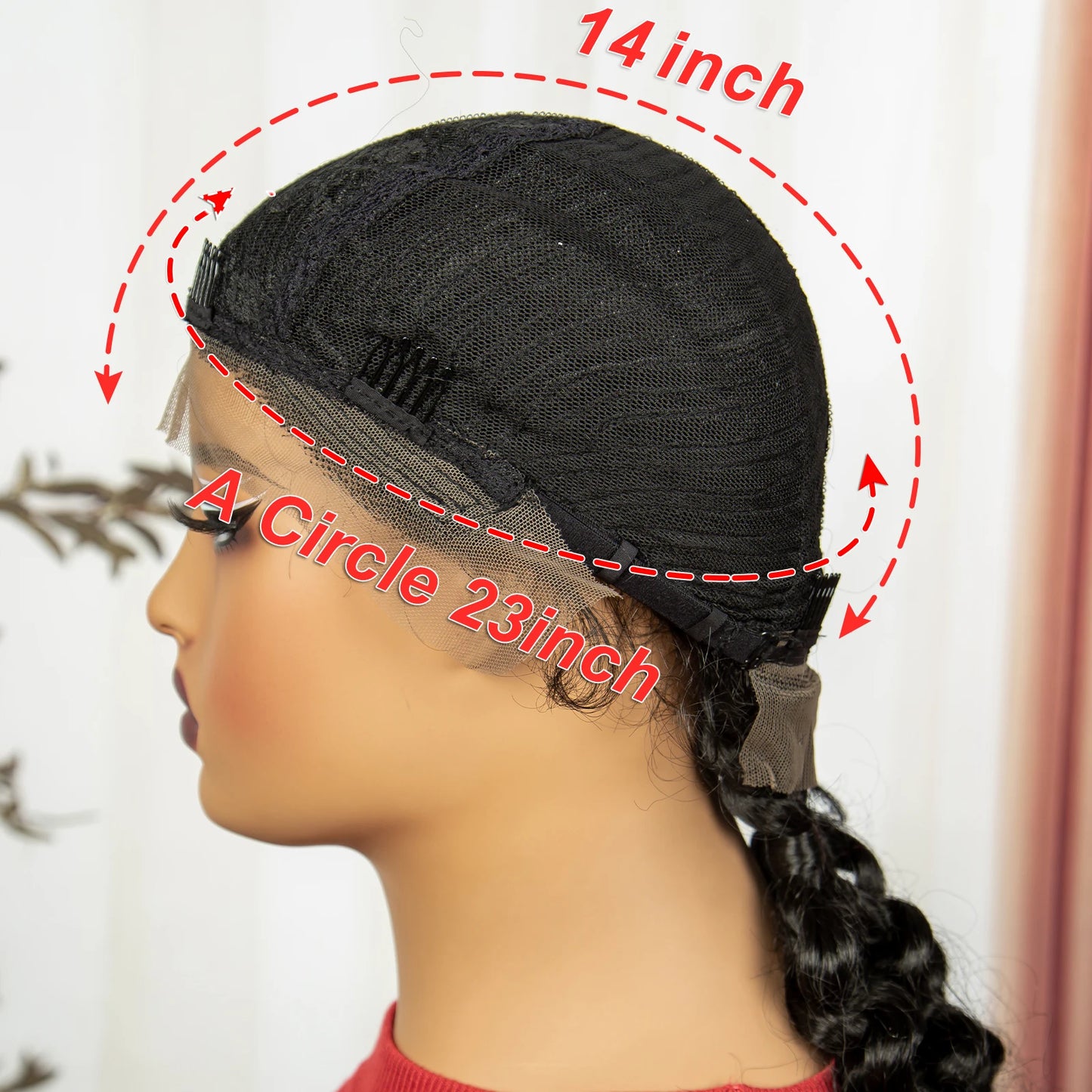 Curly Cornrow Twist Braids Wig | 13x1 T Part Lace | Water Wave | Black Women Luxegan