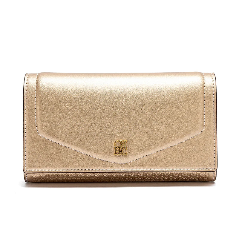 Simple PU Leather Small Square Crossbody | Detachable Strap Wallet Luxegan