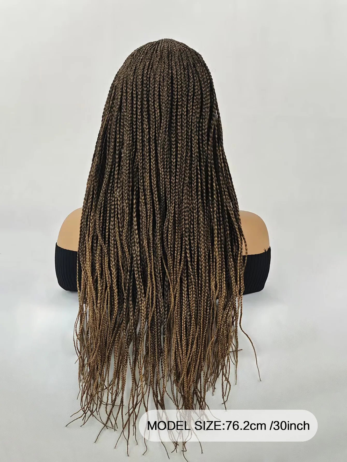 Long Curly Braided Wig | Synthetic Braiding Wig | Daily Use | 26+ Inches