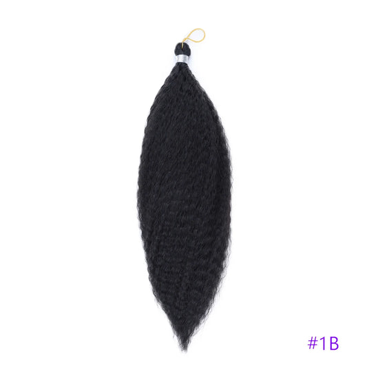 Afro Kinky Curly Synthetic Crochet Braiding Hair 18in | Kinky Curly Crochet Hair | 8 Colors - view 2