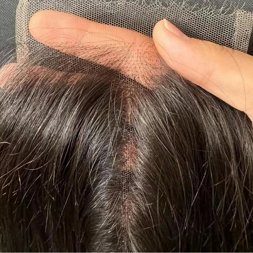 Straight HD Lace Closure | 4x6 / 2x6 Deep Parting Brazilian Remy Human Hair Luxegan
