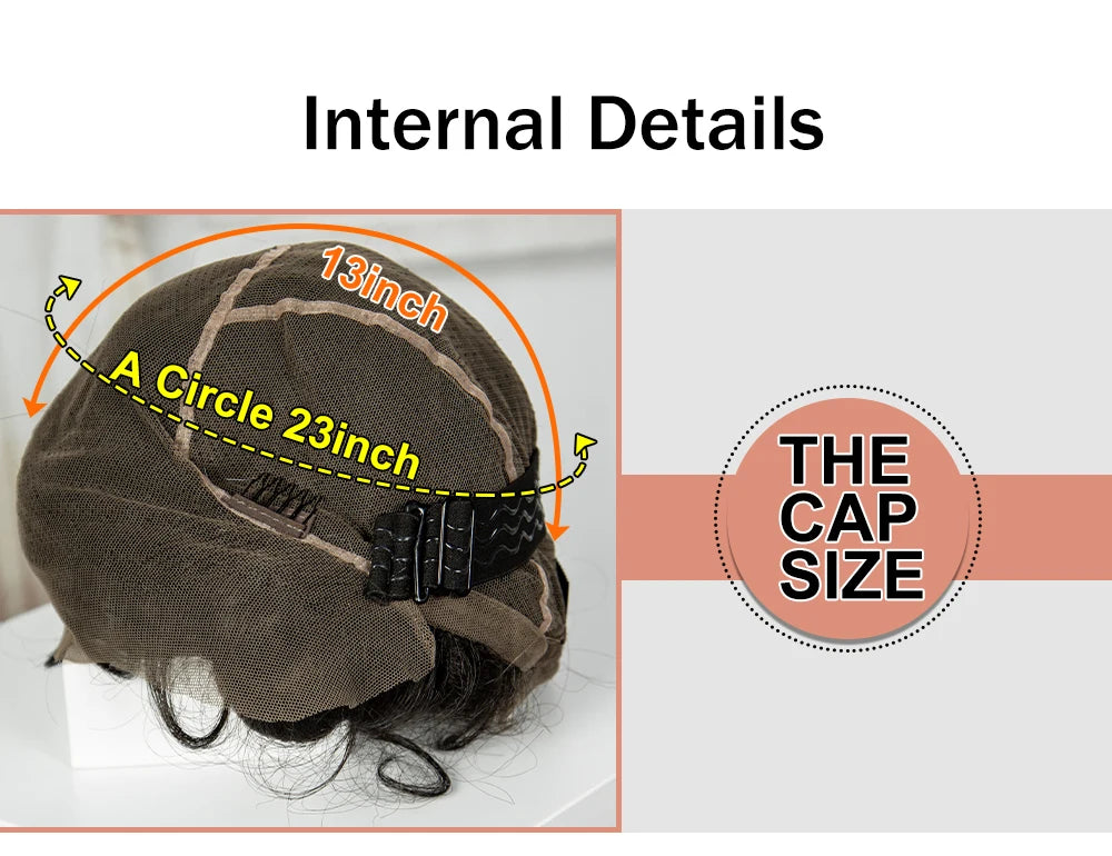 Short Cute Ginger Bantu Knotless Braids Wig | Full Lace Handmade Luxegan