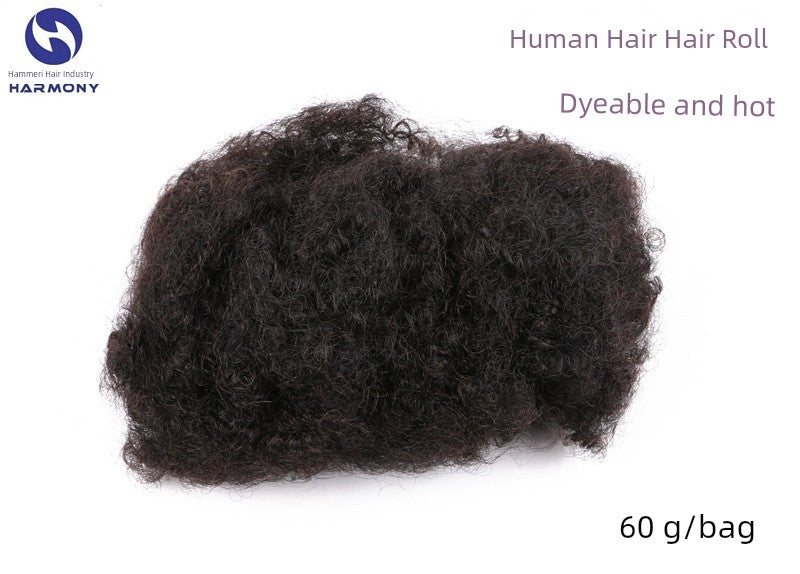Reggae African Black Dreadlocks | 65cm South Korea Protein Filament Dreadlocks (Human Hair & Synthetic Blend, Bleaching & Dyeing) Luxegan