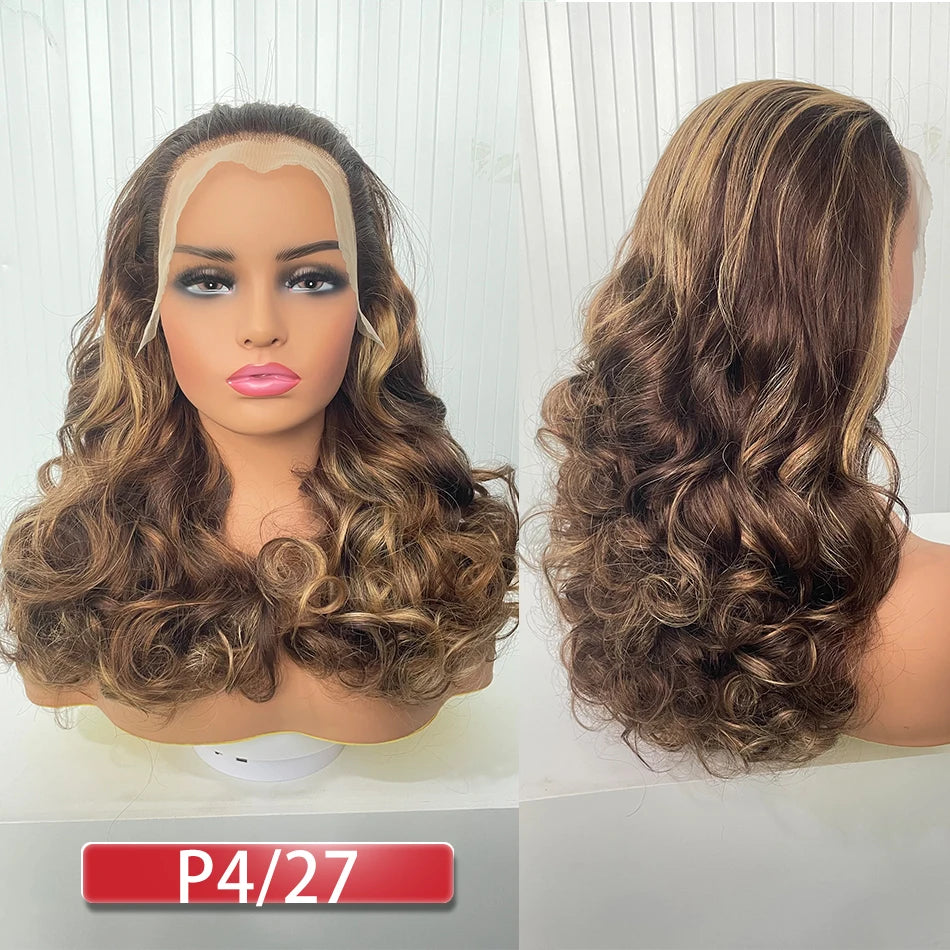12A Double Drawn Bouncy Body Wave HD Lace Frontal Wig | 250% Density Glueless Vietnamese Raw Human Hair Luxegan