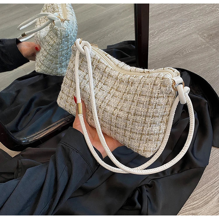 Luxury Designer Hobo Bag | Soft Hollow-Out Evening Clutch Luxegan