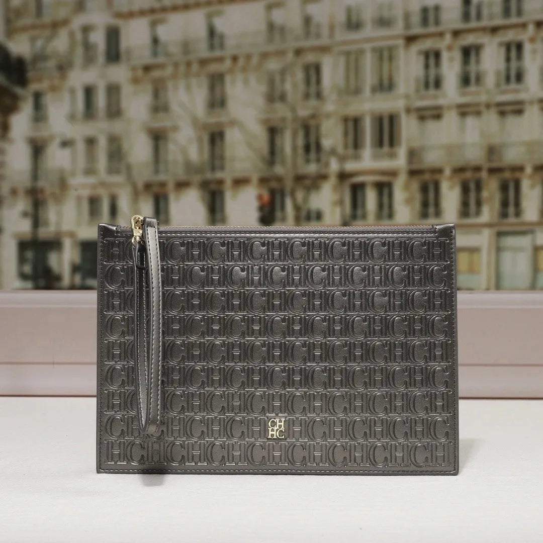 CH Classic High-Quality Letter Print Bag | Multi-functional Clutch & Small Square Bag Luxegan