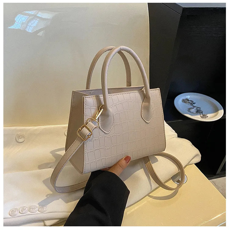 New Square Crossbody Bags for Women | Fashion Handbags & Purses & Ladies Shoulder Bag (Small Top Handle Bags) Luxegan