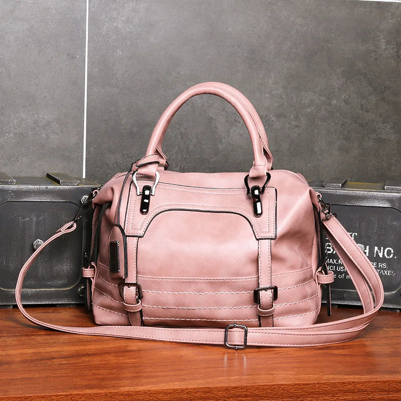 Women's PU Leather Crossbody Tote Handbag | Stylish Shoulder Bag for Daily Use Luxegan