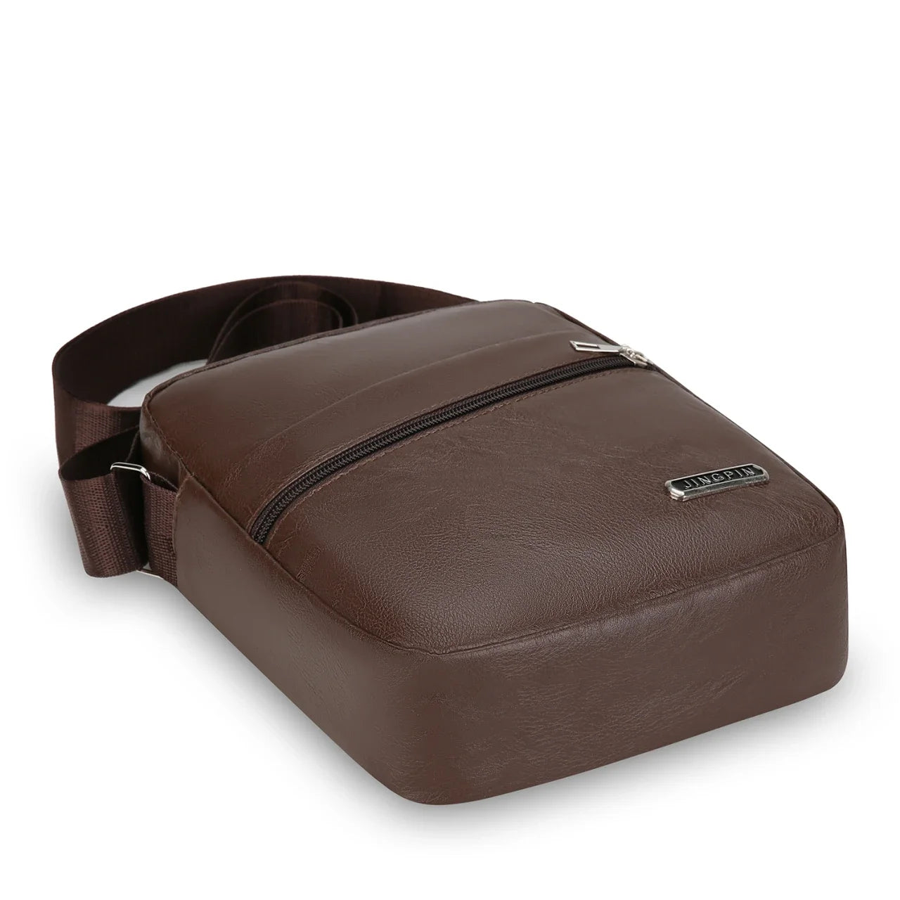 Men's PU Shoulder Bag | Casual Waterproof Nylon Messenger Bag & Fashion Tote Travel Crossbody Bag Luxegan