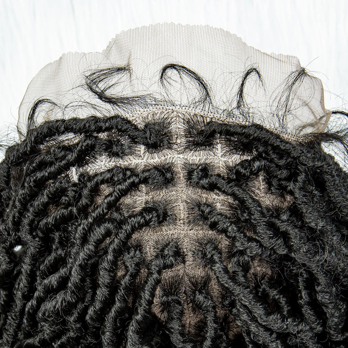 Pink & Blue Braided Wig | Full Lace Butterfly Locs & Dreadlocks