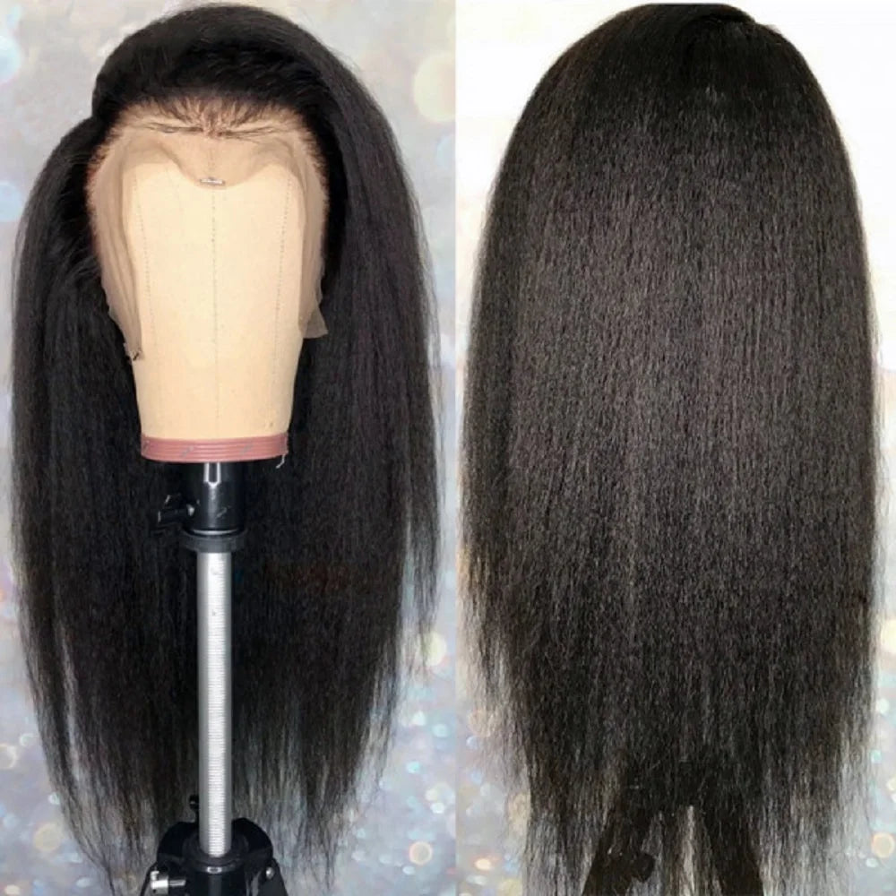 180% Density 13x4 Bone Straight Bob Wig | Brazilian Remy Hair | Transparent Lace Frontal Wig
