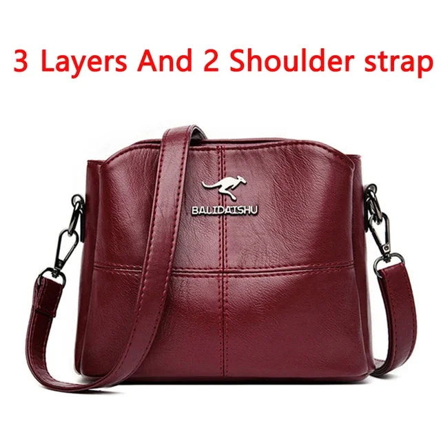 High Quality Square Women Shoulder Bag | Small Simple Crossbody Bag | Designer Luxury Handbag & Travel Bag Luxegan