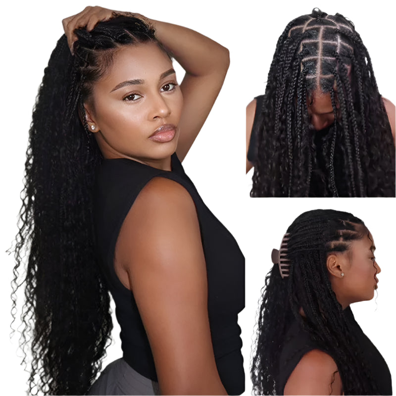 QVR Afro Kinky Bulk Human Hair | 10"-22" | 50g/pc | Brazilian Remy Hair | Dreadlocks & Braids