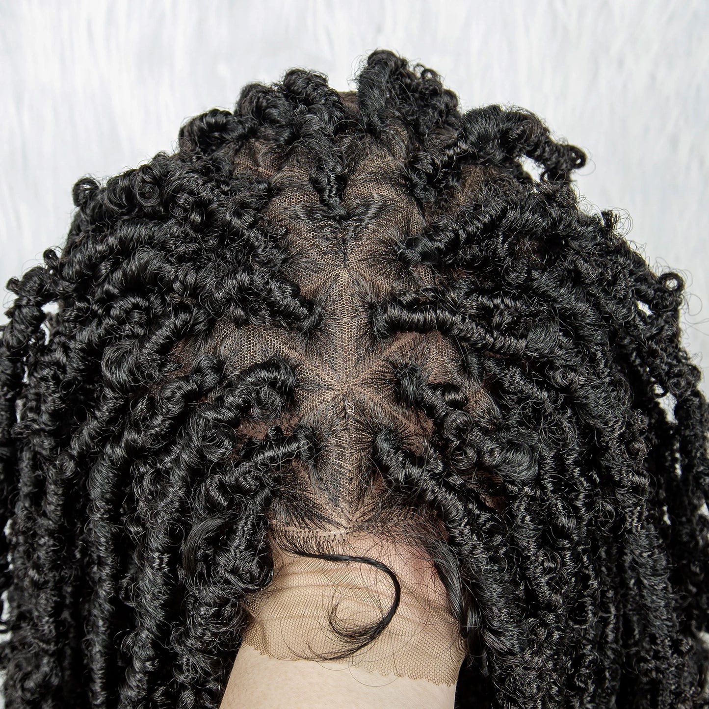 KIMA Box Braids Wig | Lace Front | Baby Hair | Synthetic Braided Wig Luxegan