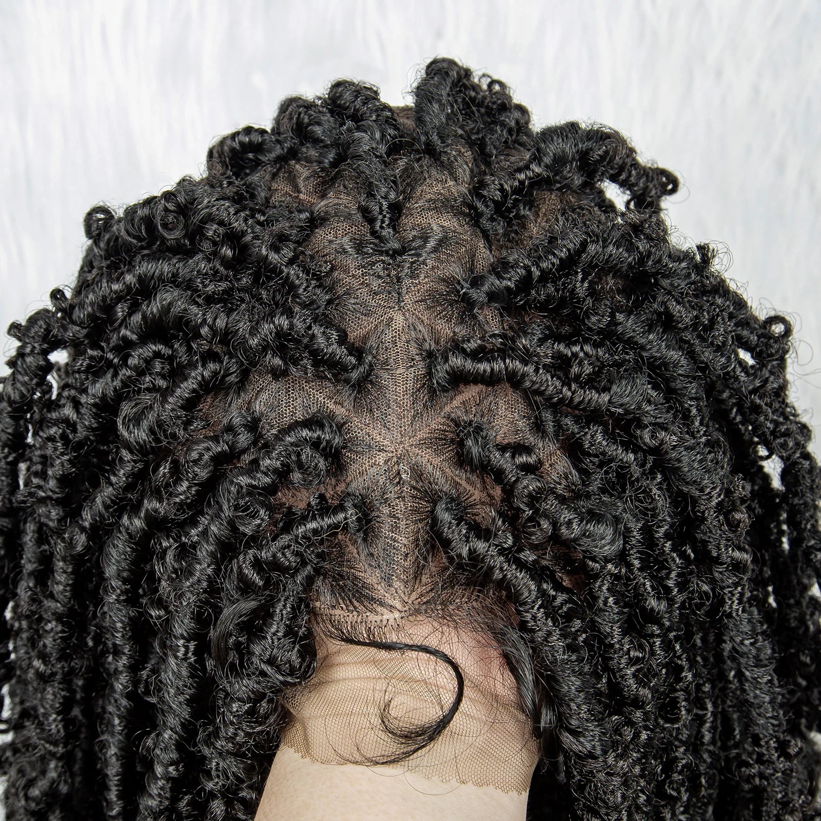 KIMA Box Braids Wig | Lace Front | Baby Hair | Synthetic Braided Wig Luxegan