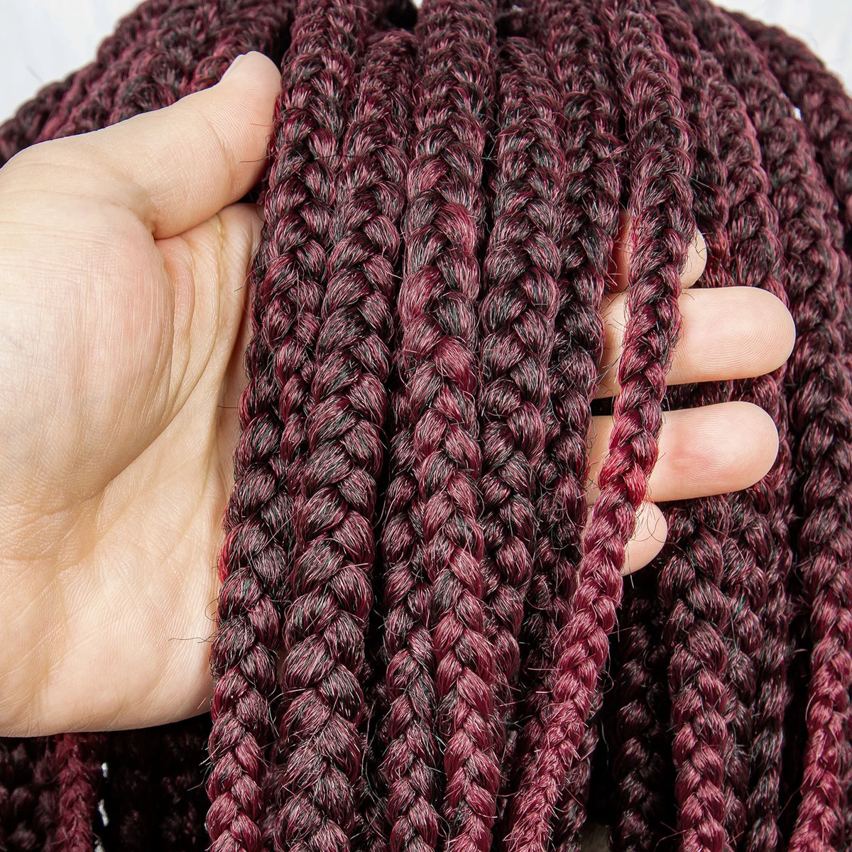 Pelucas trenzadas Bob para mujeres negras Peluca de encaje completo con trenzas estilo cornrow Peluca sintética de encaje frontal con trenzas de caja sin nudos con cabello de bebé