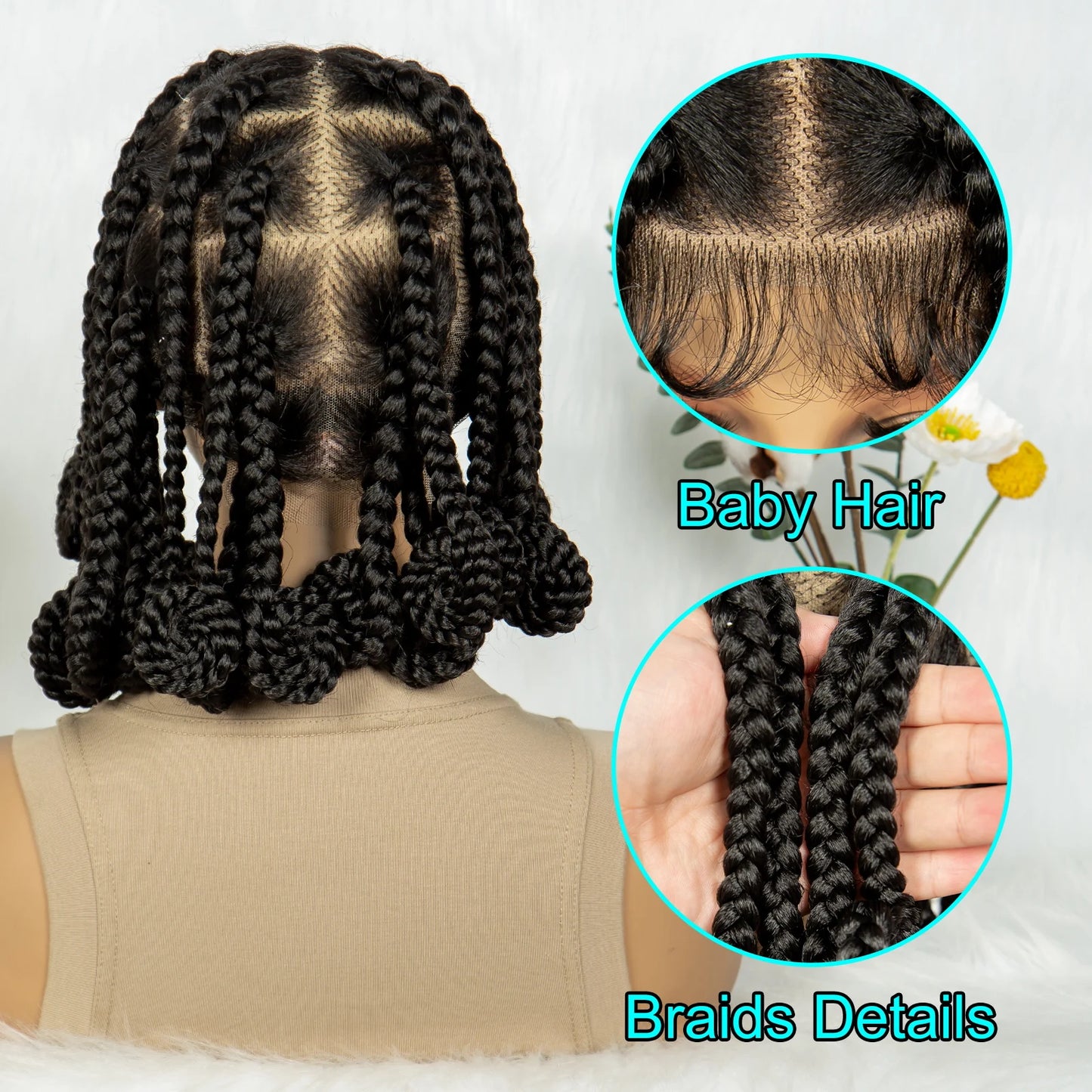 Kima Koroba Jumbo Knotless Braids Wig | Full Lace | For African Women Luxegan