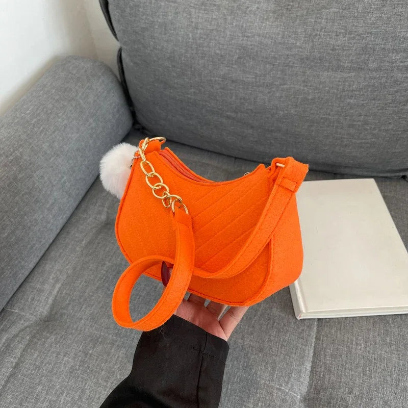 TPU Hard Bucket Armpit Bag | Small Fashion Crossbody Tote Luxegan