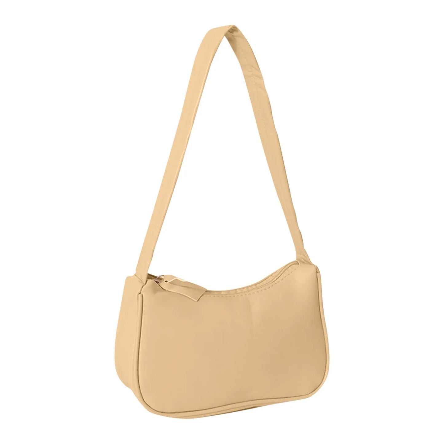 Retro Women's Solid Color Zipper Phone Bag | Hand Bag, Shoulder Bag & Armpit Bag (Mochilas Para Mujer, Mochila Y2k) Luxegan