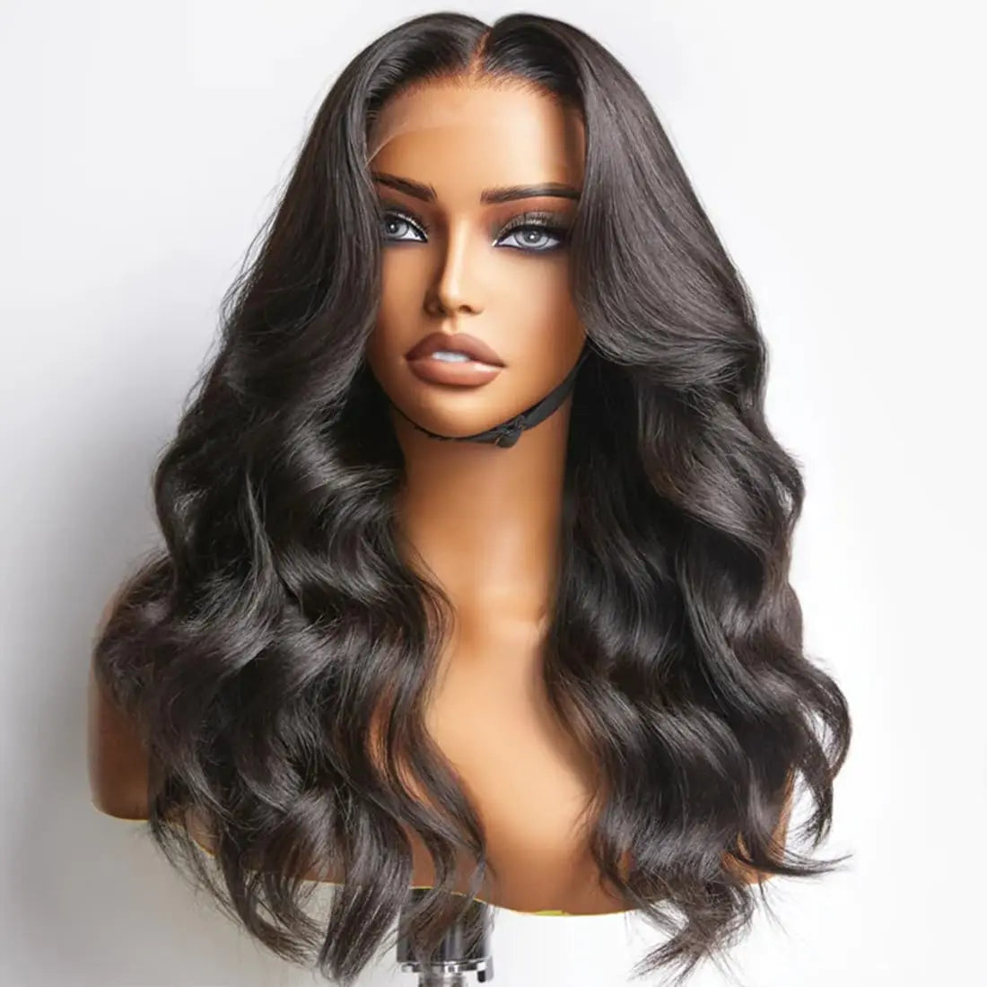 180% Density Silk Base Full Lace Human Hair Wig | Body Wave Brazilian Remy | Glueless Luxegan