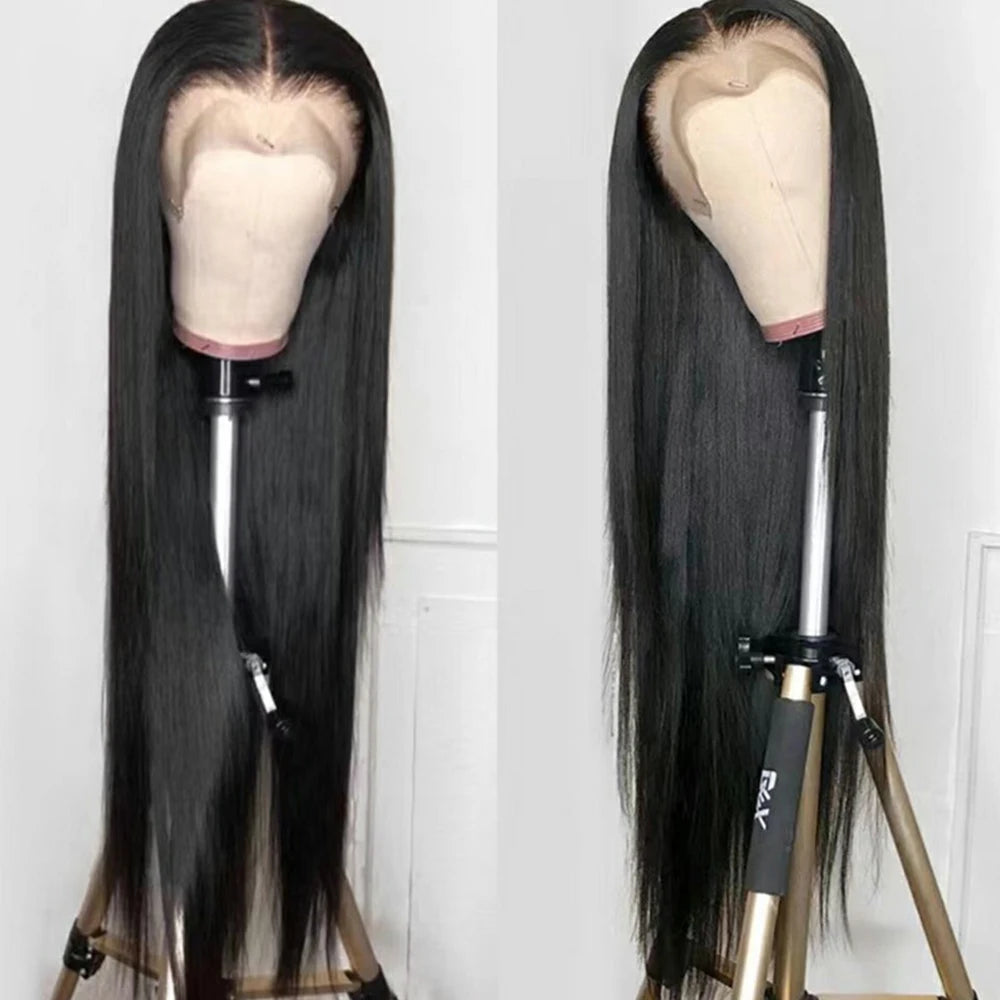 360 Lace Wig | Brazilian Bone Straight Hair | 13x6 & 13x4 Lace Frontal Wigs | 30-36 Inches