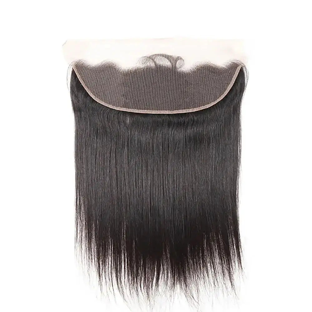 Transparent 13x4 Lace Frontal Wig | Deep Part Straight Human Hair | Pre-Plucked & Bleached Knots Luxegan