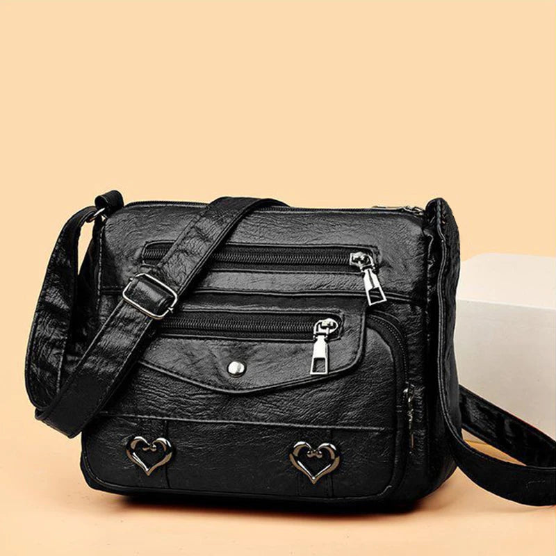 Neutral Style Rectangular Bag for Men and Women | Wide Capacity Casual Fashionable Single Shoulder Bag for Traveling Luxegan