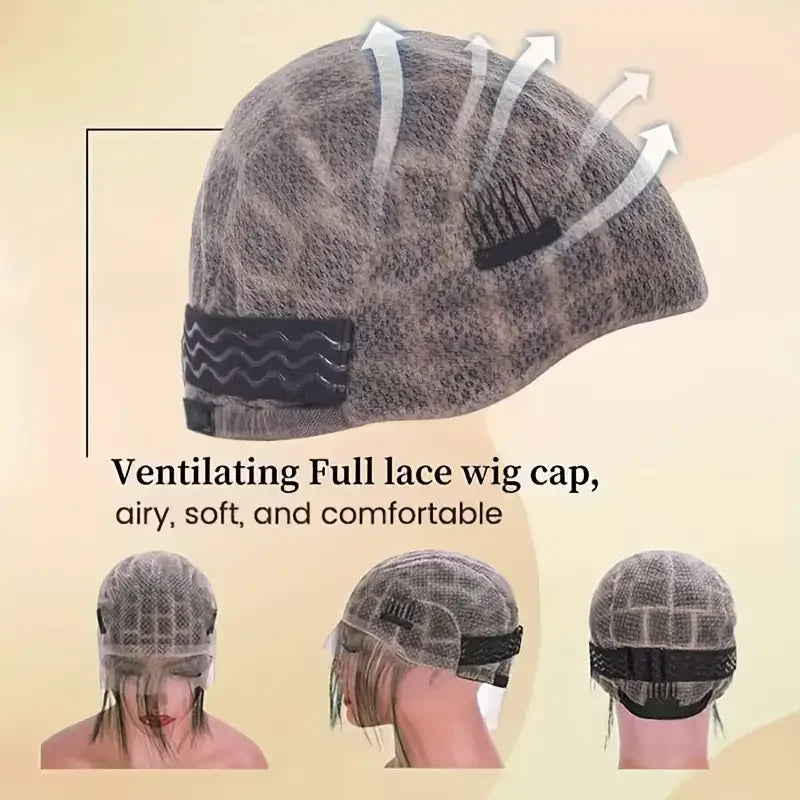 Full Lace Braided Wig Cap | Cornrow Cap | Double Lace Braiding Cap | Knotless Braid Cap