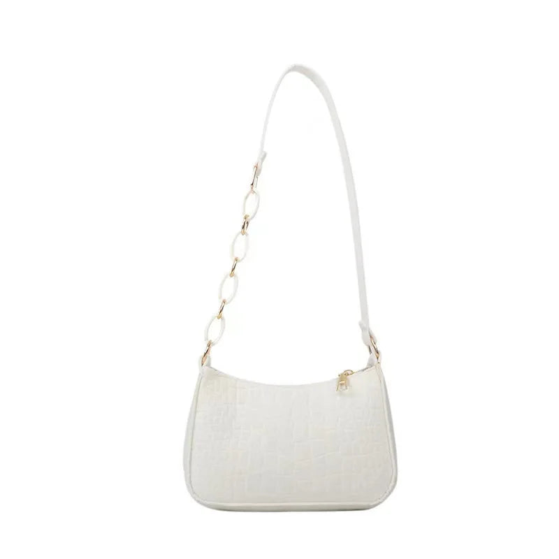 Fashion Felt Shoulder Bag | Minimalist Underarm Handbag Luxegan