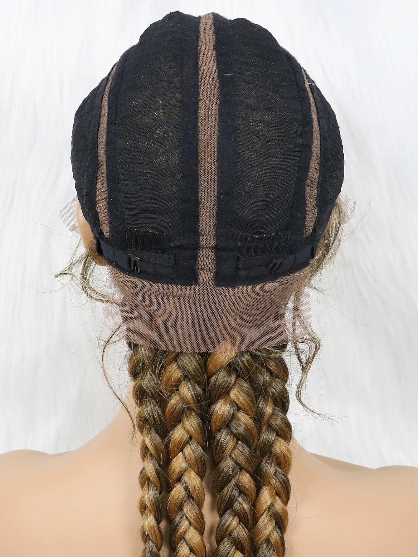 KIMA New Arrival 26" Braided Wig | Lace Front with Baby Hair Luxegan