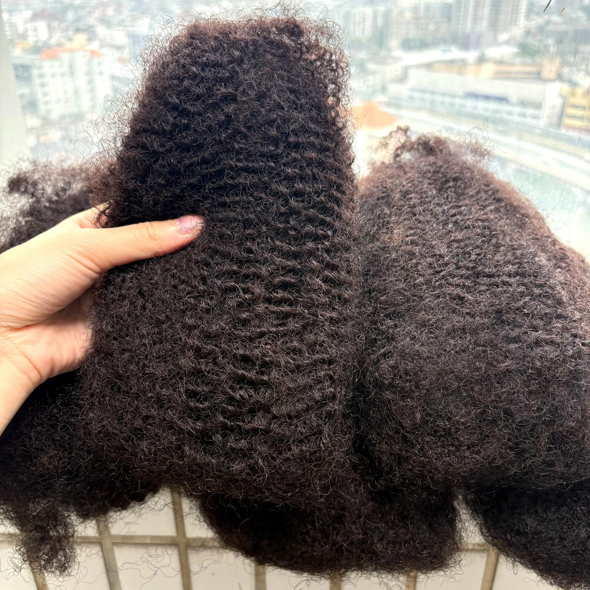 4C Afro Kinky Human Hair Bulk | Locs, Twists & Braids Extensions | 10-18in