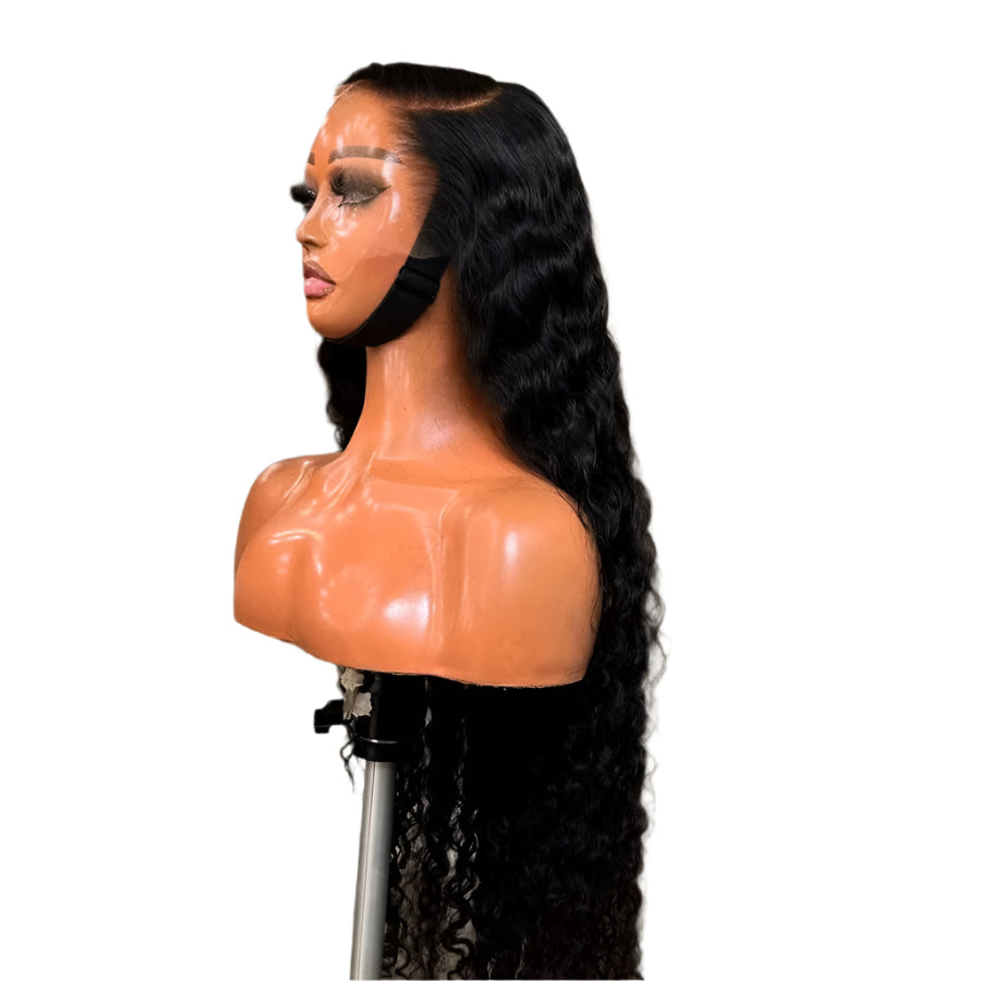 Super Double Drawn 250% Density Burmese Curly HD Lace Front Wig | Glueless Ready-to-Go Luxegan