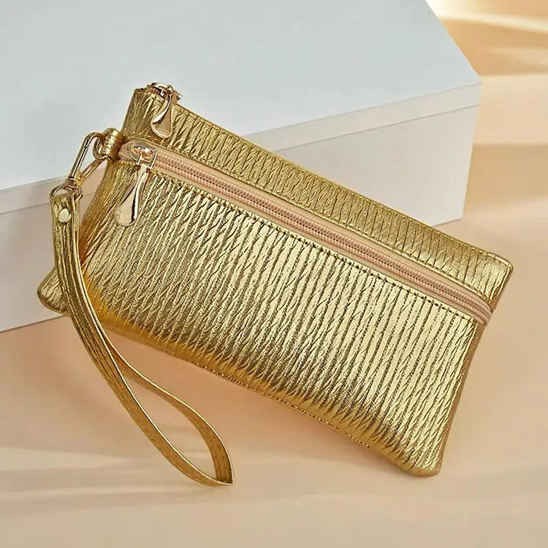 Women's Zipper Bag | Simple Coin Purse & Small Square Handbag Luxegan
