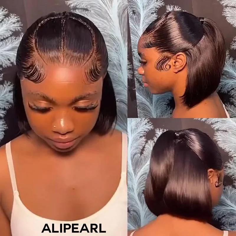 Pre-Braided Half Up Half Down & Ponytail Wig | 13x4 Lace Frontal | Pre-Plucked & Pre-Cut | Ready-to-Go Synthetic Braided Wig Luxegan