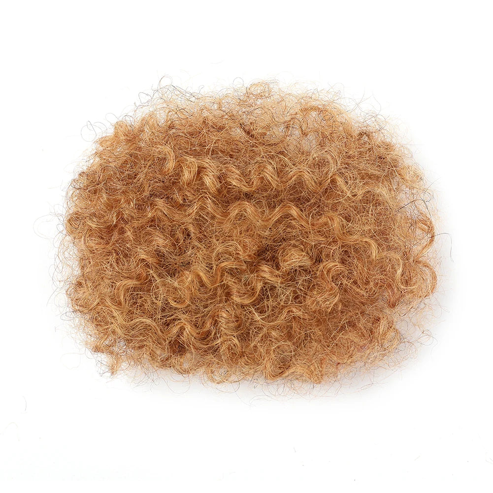 Afro Kinky Bulk Human Hair Extensions | Brazilian Kinky Straight Hair for Braids & Dreadlocks | Natural Crochet Hair