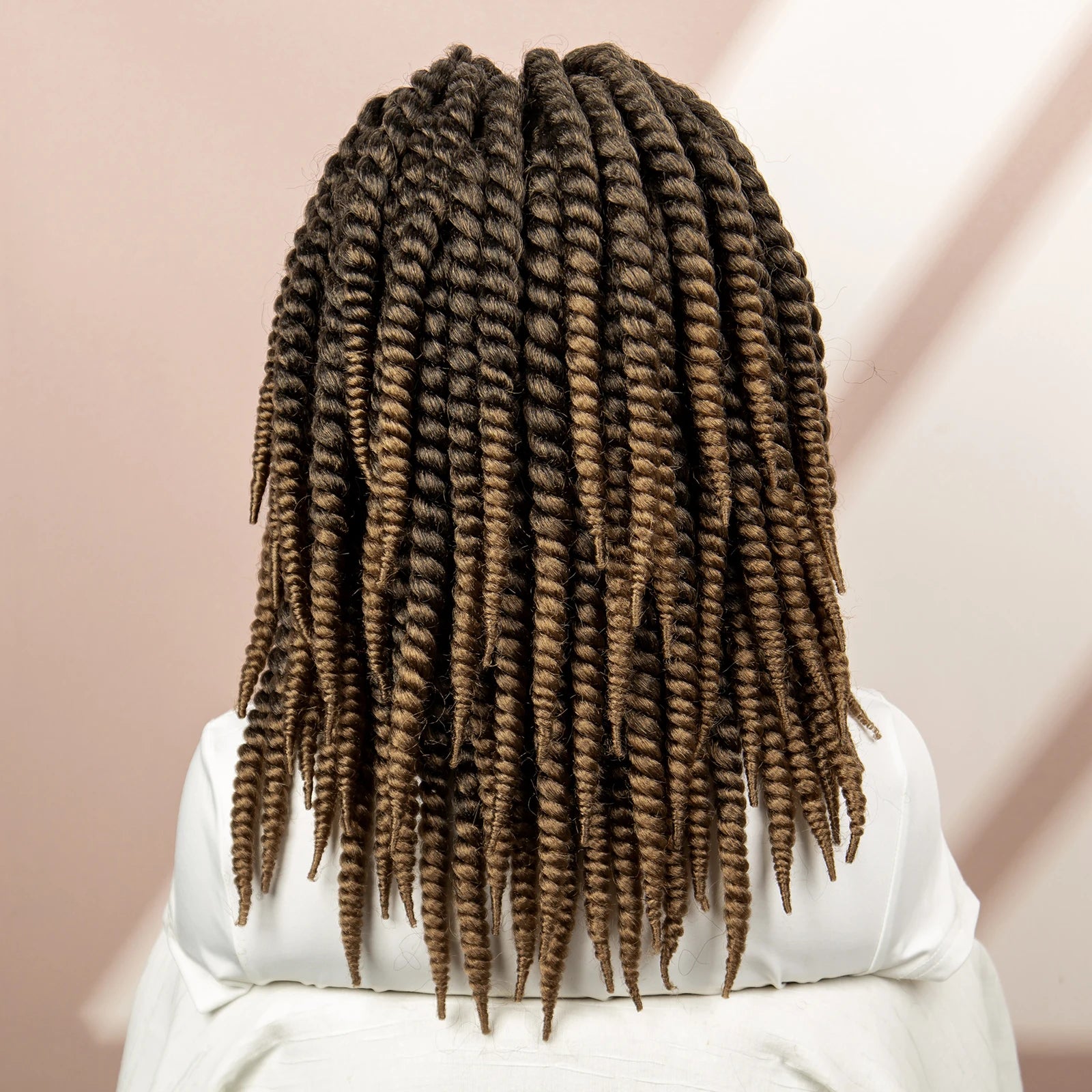 Twisted Braided Wig | Bob Twist Crochet Wig | Full Lace Braided Wig for Black Women | Kanekalon Hair